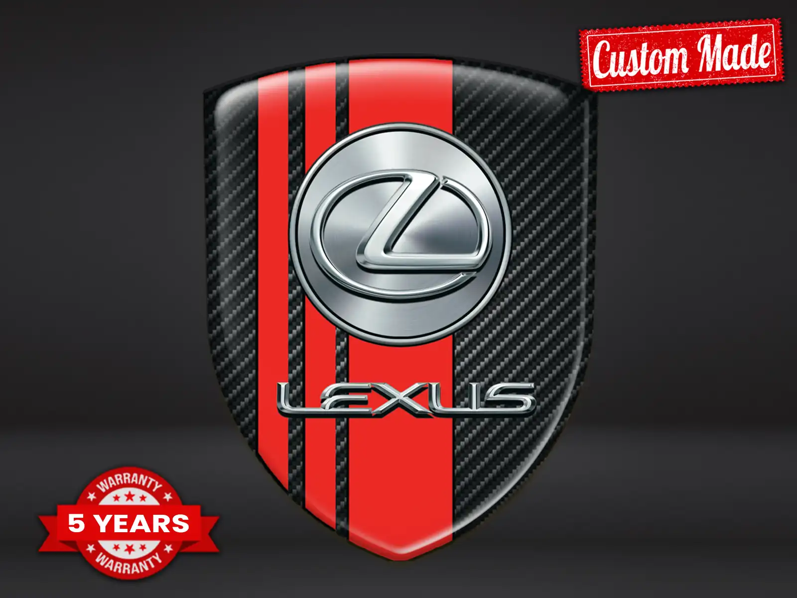 Lexus Pegatinas Traseras Autos Edición Moderna Estilizada